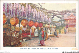 AHZP3-JAPON-0207 - GLYCINES AU TEMPLE DE KAMEIDO - TOKYO - Tokio