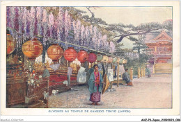 AHZP3-JAPON-0203 - GLYCINES AU TEMPLE DE KAMEIDO - TOKYO - Tokio