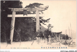 AHZP2-JAPON-0177 - THE GREAT GATE OF MIYAJIMA - AKI - Autres & Non Classés