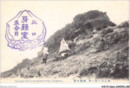 AHZP2-JAPON-0145 - THE EIGHT HILLS ON THE SUMMIT OF FUJI - JIOZUGATAKE  CACHET A IDENTFIER - Sonstige & Ohne Zuordnung
