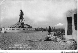 AHZP2-JAPON-0136 - A BRONZE STATUE - GENERAL NOGI - ENOSHIMA - Sonstige & Ohne Zuordnung