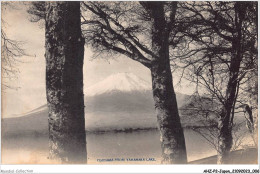 AHZP2-JAPON-0105 - FUJIYAMA FROM YAMANAKA LAKE - Other & Unclassified