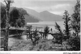 AHZP1-JAPON-0004 - SIGHT OF OSHIRI-BRIDGE AT MOUTH OF LAKE CHUZENJI - NIKKO - Other & Unclassified