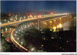 AHZP11-CHINE-1031 - LE PONT LA NUIT - Chine