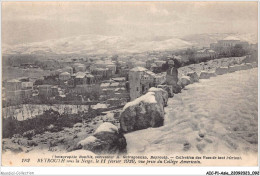 AICP1-ASIE-0047 - BEYROUTH Sous La Neige Le 11 Février 1920 - Vue Prise Du Collège Américain - Syrie