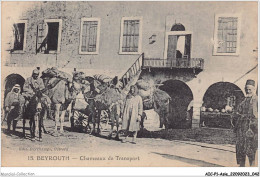 AICP1-ASIE-0022 - BEYROUTH - Chameaux De Transport - Siria