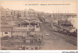 AICP1-ASIE-0016 - BEYROUTH - Magasin Des Subsistances Sur Le Port - Siria