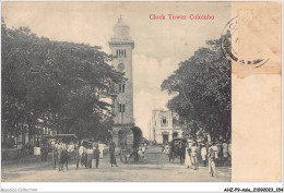 AHZP9-ASIE-0833 - CLOCK TOWER COLOMBO SRI LANKA - Sri Lanka (Ceylon)