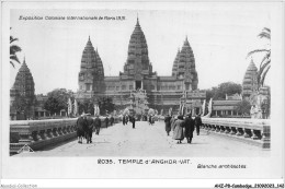 AHZP8-CAMBODGE-0754 - EXPOSITION COLONIALE INTERNATIONALE - PARIS 1931 - TEMPLE D'ANGKOR-VAT - Camboya