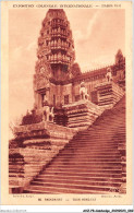 AHZP8-CAMBODGE-0724 - EXPOSITION COLONIALE INTERNATIONALE - PARIS 1931 - ANGKOR-VAT - TOUR NORD-EST - Camboya