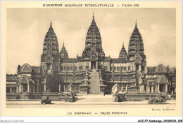 AHZP7-CAMBODGE-0675 - EXPOSITION COLONIALE INTERNATIONALE - PARIS 1931 - ANGKOR-VAT - FACADE PRINCIPALE - Camboya