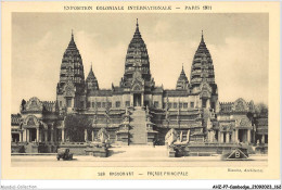 AHZP7-CAMBODGE-0677 - EXPOSITION COLONIALE INTERNATIONALE - PARIS 1931 - ANGKOR-VAT - FACADE PRINCIPALE - Cambodia