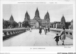 AHZP7-CAMBODGE-0666 - EXPOSITION COLONIALE INTERNATIONALE - PARIS 1931 - TEMPLE D'ANGKOR-VAT - Cambodja