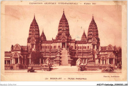 AHZP7-CAMBODGE-0656 - EXPOSITION COLONIALE INTERNATIONALE - PARIS 1931 - ANGKOR-VAT - FACADE PRINCIPALE - Kambodscha