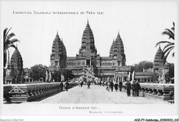 AHZP7-CAMBODGE-0652 - EXPOSITION COLONIALE INTERNATIONALE DE PARIS 1931 - TEMPLE D'ANGKOR-VAT - Cambodge