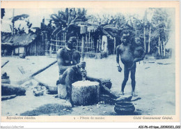 AICP6-AFRIQUE-0629 - PILEUSE DE MANIOC - Frans-Kongo