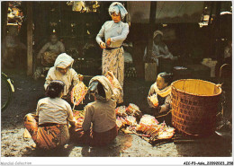 AICP3-ASIE-0382 - BIRMANIE MYANMAR UNION OF BURMA - Market Scene In Burmese Village - Myanmar (Burma)