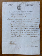 IL COMITATO SOPRA VIVERI DELLA CITTA' DI VERONA - 20/12/1798 "..restino Aperte Le Osteria..comunita Di VILLAFRANCA.." - Documentos Históricos