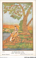 AICP3-ASIE-0295 - GIRL SITTING UNDER A TREE - INDIAN - Inde