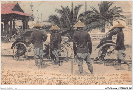 AICP2-ASIE-0194 - MARSEILLE - Exposition Coloniale - Boys Et Leurs Pousses-pousses CHINE - Cina