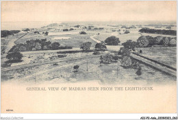 AICP2-ASIE-0154 - General View Of  MADRAS Seen From The Lighthouse - Inde