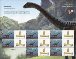 701525 MNH ESPAÑA 2023 JUVENIA 2023. TERUEL. DINOSAURIOS. ARAGOSAURUS ISCHIATICUS. - Ongebruikt