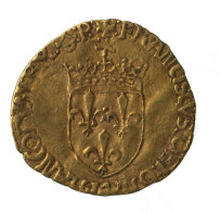 François Ier Écu D'Or Au Soleil 1519 Bordeaux - 1515-1547 Francis I