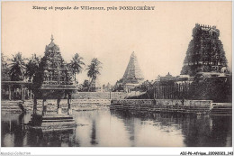 AICP6-ASIE-0689 - Etang Et Pagode De Villenour - Près PONDICHERY - Inde