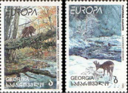 1999 308 Georgia EUROPA Stamps - Nature Reserves And Parks MNH - Géorgie
