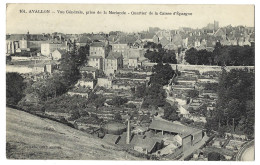 89 Avallon - Vue Generale Prise De La Morlande - Quartier De La Caisse D'epargne - Avallon