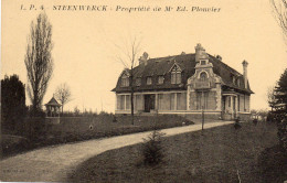 CPA -  STEENWERCK  (59)  Propriété De Mr. Ed . Plouvier - Autres & Non Classés