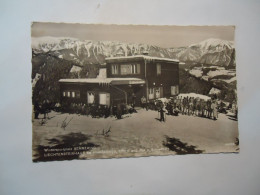 AUSTRIA  POSTCARDS  SEMMERING-HIRSCHENKO SKIERS  1959 STAMPS 2 - Other & Unclassified