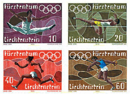 82378 MNH LIECHTENSTEIN 1972 20 JUEGOS OLIMPICOS VERANO MUNICH 1972 - Neufs