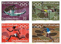 82378 MNH LIECHTENSTEIN 1972 20 JUEGOS OLIMPICOS VERANO MUNICH 1972 - Neufs