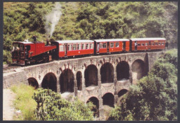 Inde India Mint Postcard Kalka-Shimla Railway, UNESCO World Heritage SIte, Railways, Train Trains Stone Bridge, Mountain - Indien