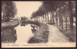 ABBEVILLE PROMENADE DU CANALAU PONT DE LA PORTELETTE 80 - Abbeville