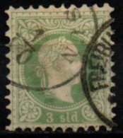 LEVANT 1867 O IMPRESSION FINE AMINCI-THINNED - Oostenrijkse Levant