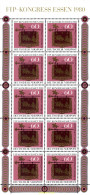 158163 MNH ALEMANIA FEDERAL 1980 CONGRESO DE LA FEDERACION INTERNACIONAL DE FILATELIA EN ESSEN - Ongebruikt