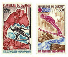 70723 MNH DAHOMEY 1972 11 JUEGOS OLIMPICOS DE INVIERNO SAPPORO 1972 - Unused Stamps