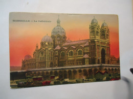 FRANCE  POSTCARDS  MARSEILLE   1931 LA CATHENTRALE STAMPS - Other & Unclassified