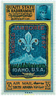 38519 MNH QU AITI. Estado De Hadhramaut 1967 12 JAMBOREE MUNDIAL EN IDAHO - Altri & Non Classificati