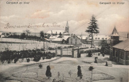 FRANCE - Carspach En Hiver - Carspach Im Winter - Vue Générale - Carte Postale Ancienne - Autres & Non Classés