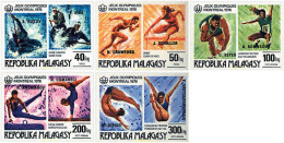 71138 MNH MADAGASCAR 1976 21 JUEGOS OLIMPICOS VERANO MONTREAL 1976 - Madagaskar (1960-...)