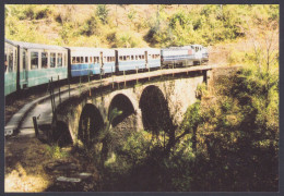 Inde India Mint Postcard Kalka-Shimla Railway, UNESCO World Heritage SIte, Railways, Train Trains, Mountain Stone Bridge - Inde