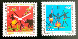 1972 REPUBLIQUE CENTRAFRICAINE - HORLOGERIE CENTRAFRICAINE - OBLITERE - Centrafricaine (République)