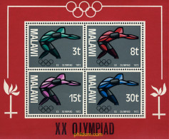 36534 MNH MALAWI 1972 20 JUEGOS OLIMPICOS VERANO MUNICH 1972 - Malawi (1964-...)