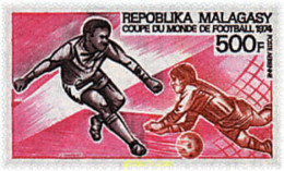 71134 MNH MADAGASCAR 1973 FUTBOL - Madagascar (1960-...)