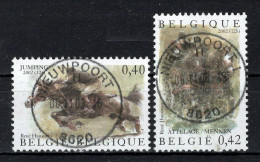 België: Cob 3084/3085  Gestempeld - Gebraucht