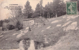 LOIRE PUY DE DOME L'AUVERGNE PIERRE SUR HAUTE UN BURON DANS LA MONTAGNE 1913 - Sonstige & Ohne Zuordnung