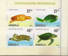 ANGOLA 2007 Turtles MNH - Angola